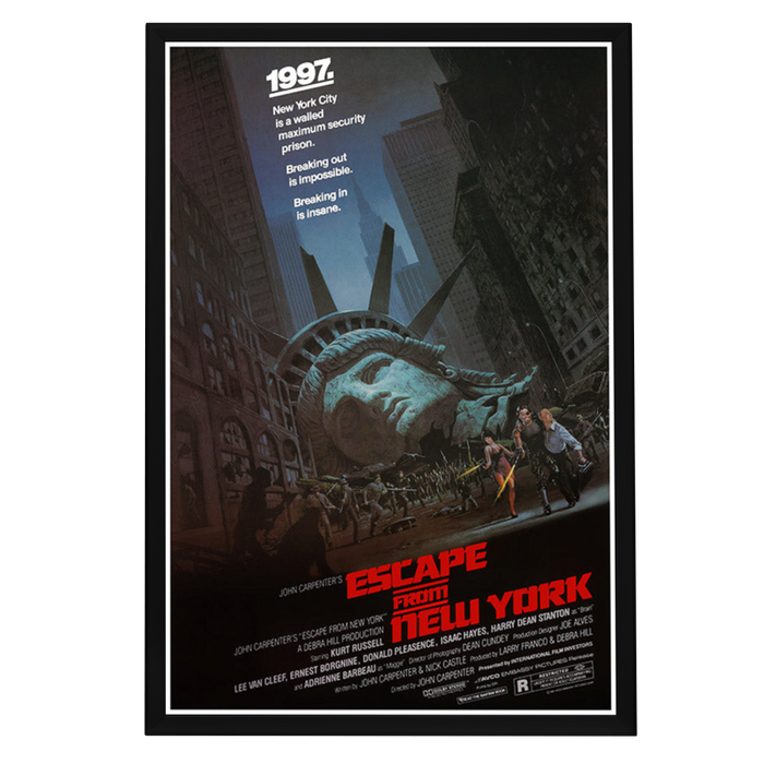 "Escape from New York" (1981) Framed Movie Poster