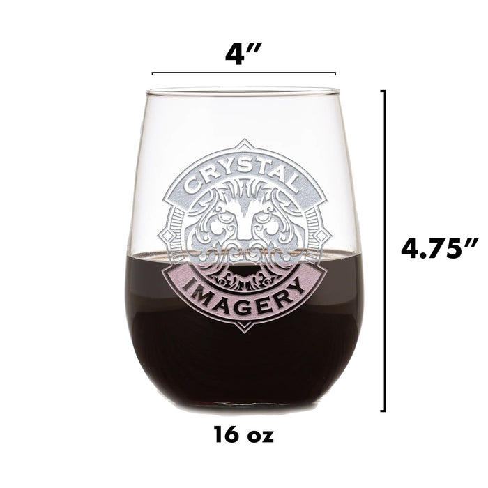 "Ew, David!" Engraved Stemless Wine