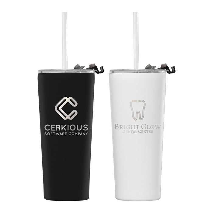 Excalibur 21oz Tumbler with Straw - Personalized
