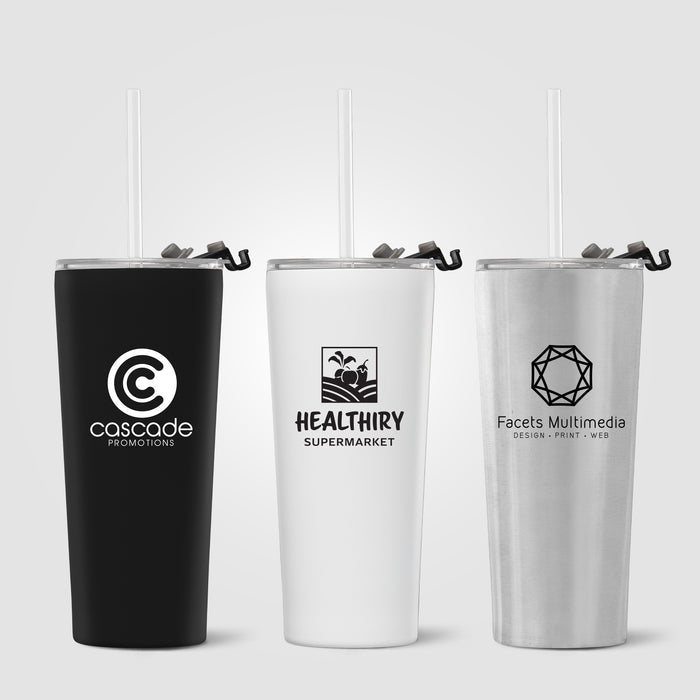 Excalibur 21oz Tumbler with Straw - Personalized