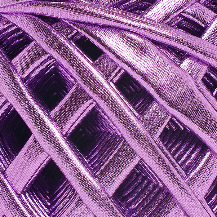 Fabric Yarn Metallic T-Shirt Yarn Violet Color