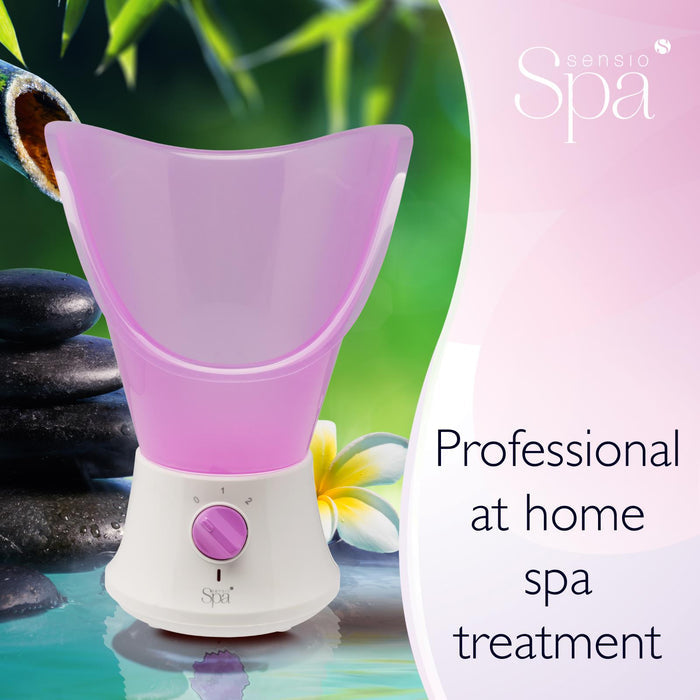 Facial Steamer & Nasal Inhaler with Aromatherapy Pod - Buy Now