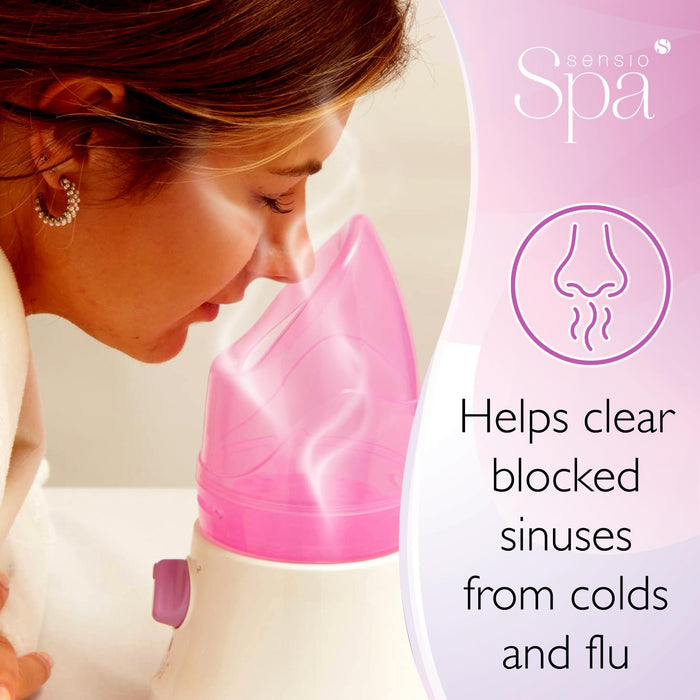 Facial Steamer & Nasal Inhaler with Aromatherapy Pod - Buy Now