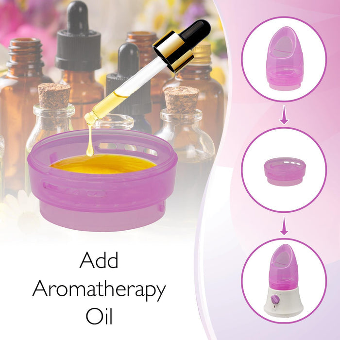 Facial Steamer & Nasal Inhaler with Aromatherapy Pod - Buy Now