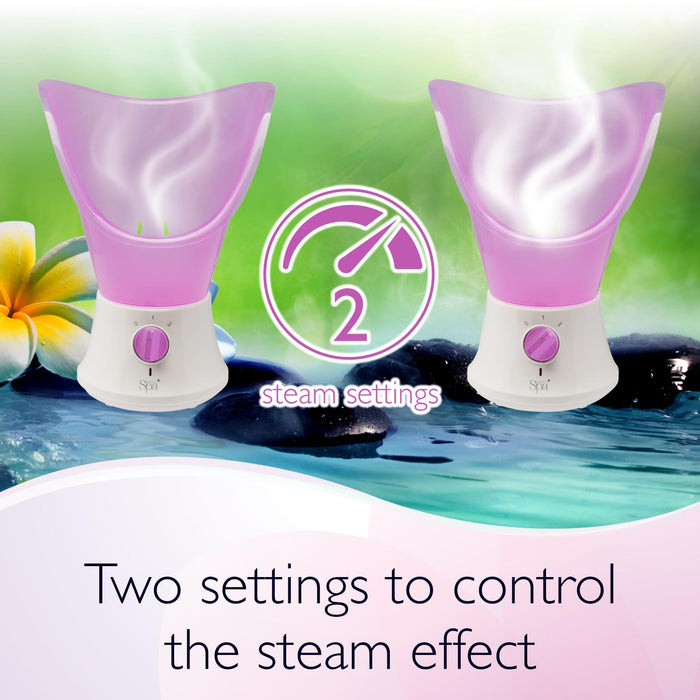 Facial Steamer & Nasal Inhaler with Aromatherapy Pod - Buy Now