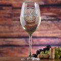 Family Tree, Custom Stolzle Crystal Wine Glass Gift