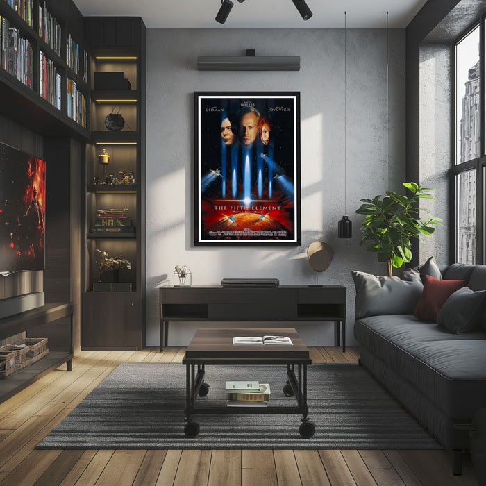 "Fifth Element" (1997) Framed Movie Poster