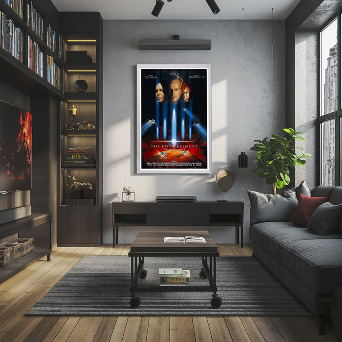 "Fifth Element" (1997) Framed Movie Poster