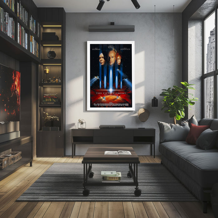 "Fifth Element" (1997) Framed Movie Poster
