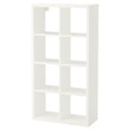 FLYSTA Shelving unit, 69x132cm, White