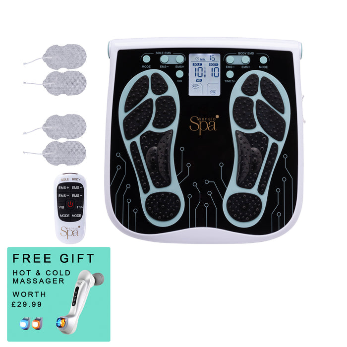 Electrode pad set with digital device and free gift offer - Buy Now  Foot & Legs EMS Machine