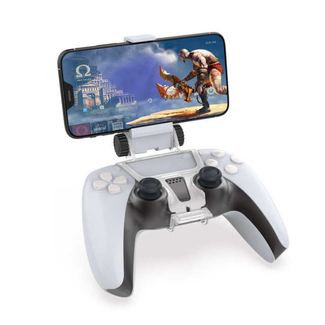For PS5 Controller DualSense Mobile Phone Clamp Clip Holder