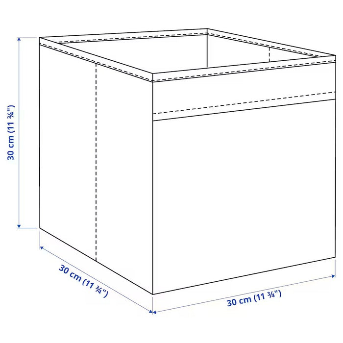 FYSSE Box, Dark grey, 30x30x30cm