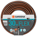 Flex30 30m flexible garden hose coiled for watering plants and lawns