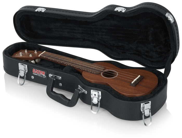 Gator Soprano Ukulele Hardshell Case - GWE-UKE-SOP - Aloha City Ukes