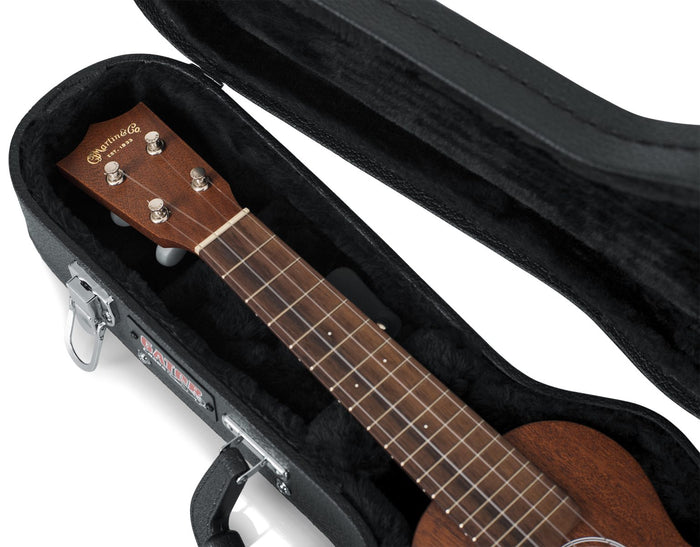 Gator Soprano Ukulele Hardshell Case - GWE-UKE-SOP - Aloha City Ukes