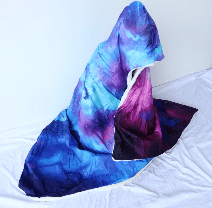 Geometry Metatron Arcangel FULL by McAshe Hooded Blanket