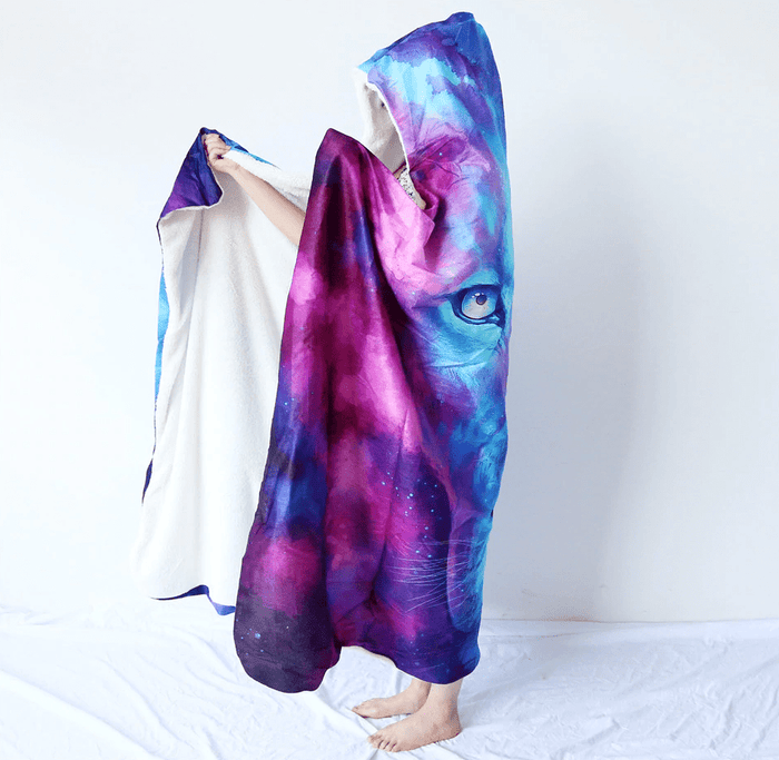 Geometry Metatron Arcangel FULL by McAshe Hooded Blanket