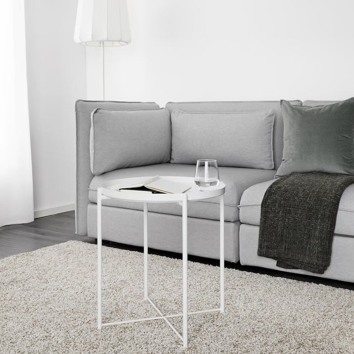 GLADOM Tray table, White, 45x53cm