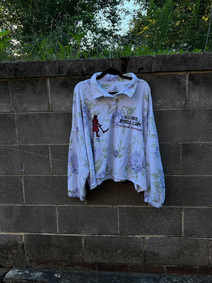 Go See Ethel Cain - Floral Pullover