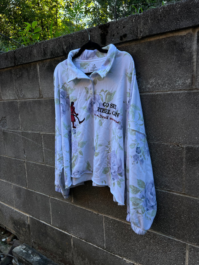 Go See Ethel Cain - Floral Pullover