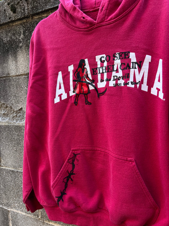 Go See Ethel Cain - Red AL Hoodie