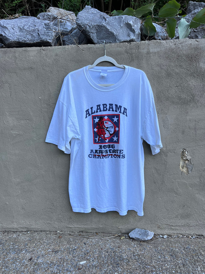 Go See Ethel Cain or the Devil Will Get You - 2006 Alabama Baseball White TShirt