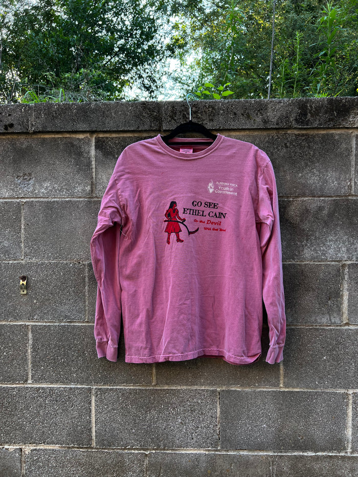 Go See Ethel Cain or the Devil Will Get You - AL YMCA Longsleeve T-shirt