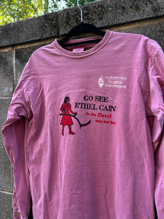 Go See Ethel Cain or the Devil Will Get You - AL YMCA Longsleeve T-shirt