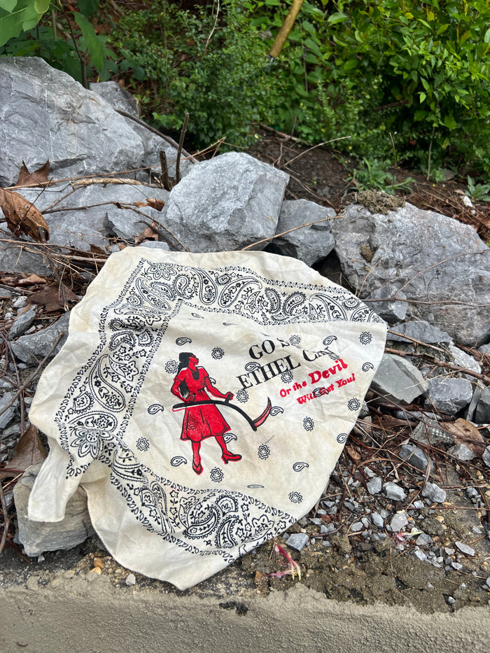 Go See Ethel Cain or the Devil Will Get You - Off-White Bandanna