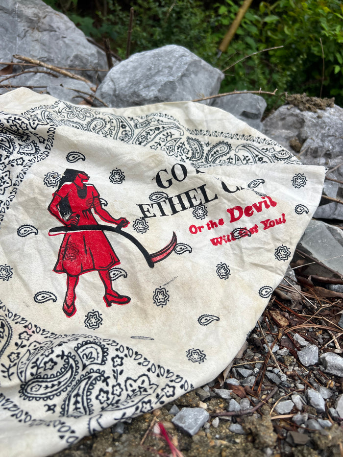Go See Ethel Cain or the Devil Will Get You - Off-White Bandanna