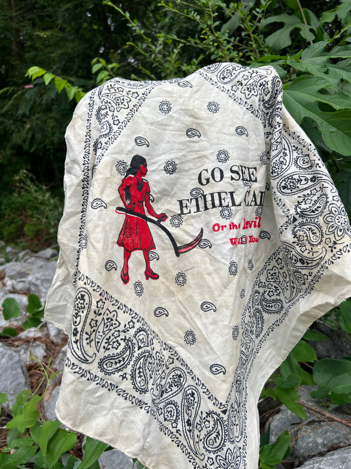 Go See Ethel Cain or the Devil Will Get You - Off-White Bandanna