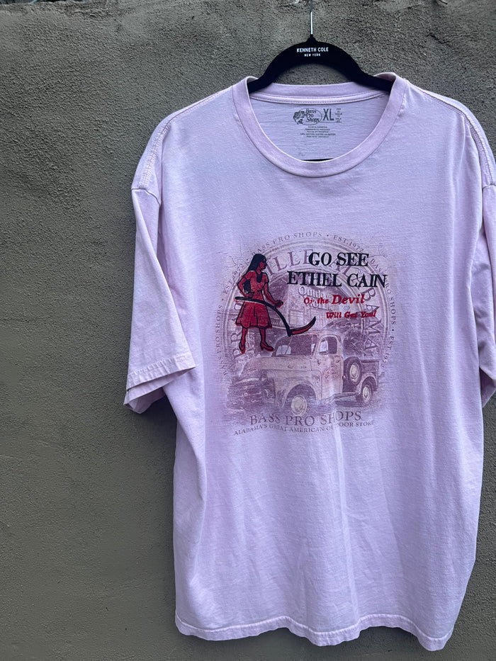 Go See Ethel Cain or the Devil Will Get You - Bass Pro Shops TShirt
