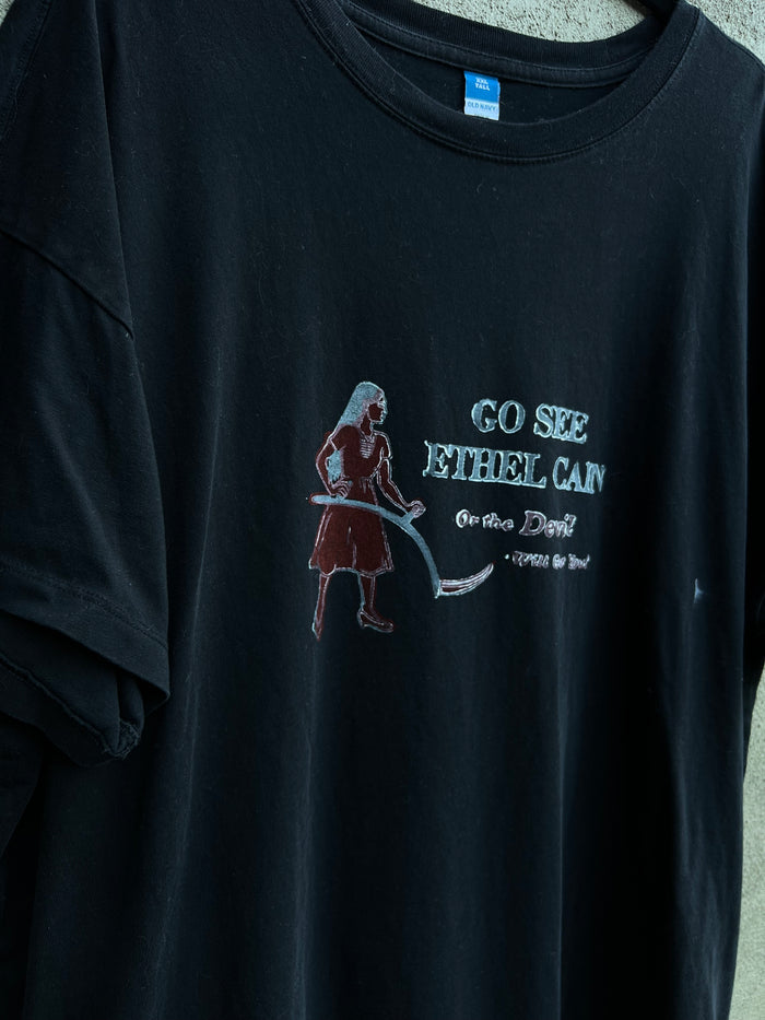 Go See Ethel Cain or the Devil Will Get You - Black T-shirt