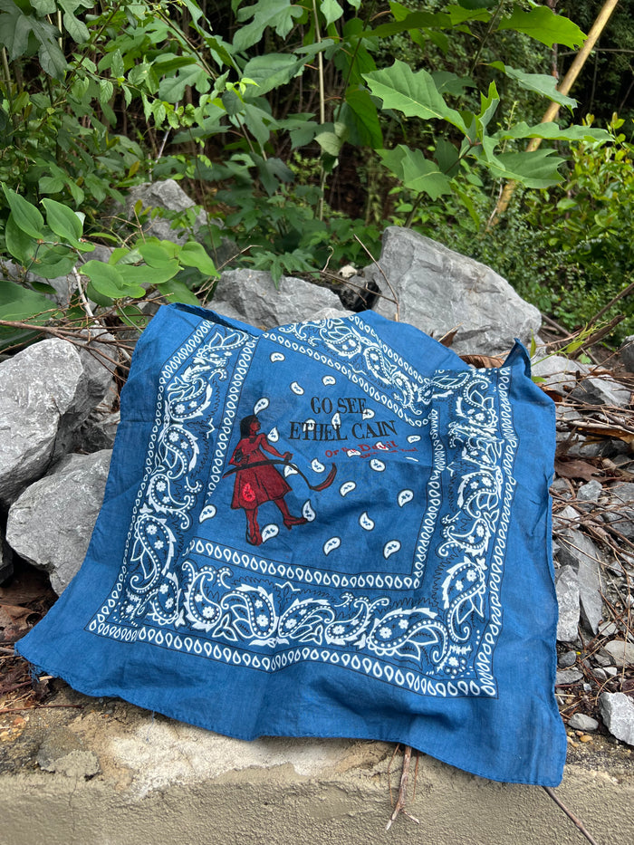 Go See Ethel Cain or the Devil Will Get You - Blue Bandanna