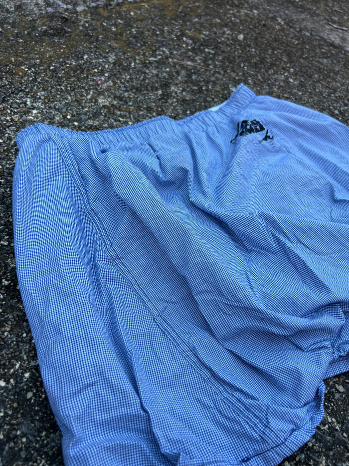 Go See Ethel Cain or the Devil Will Get You - Blue Check Boxer Shorts