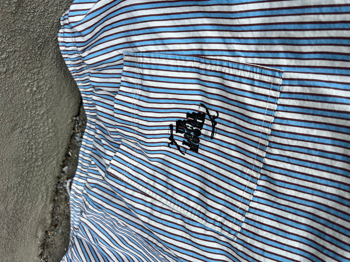 Go See Ethel Cain or the Devil Will Get You - Blue Striped Shorts