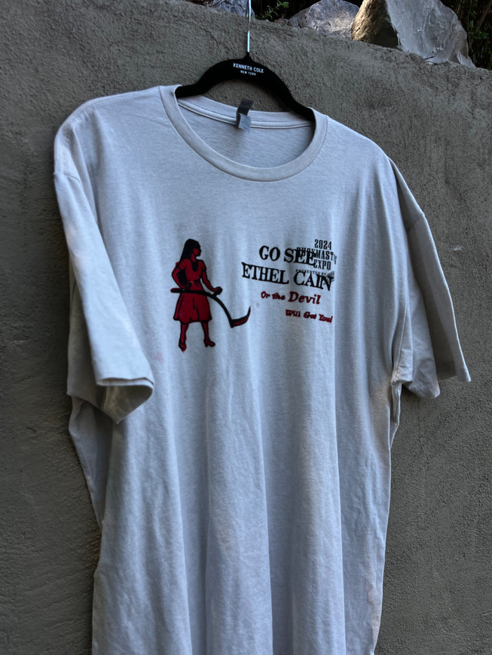 Go See Ethel Cain or the Devil Will Get You - Buckmasters TShirt