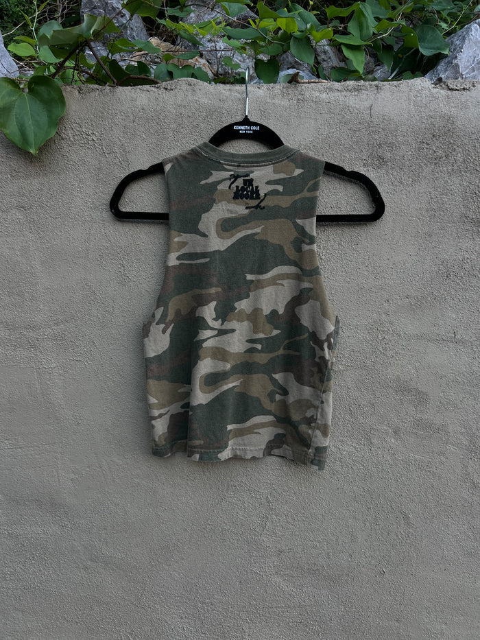 Go See Ethel Cain or the Devil Will Get You - Camo Faded Glory Muscle Tank