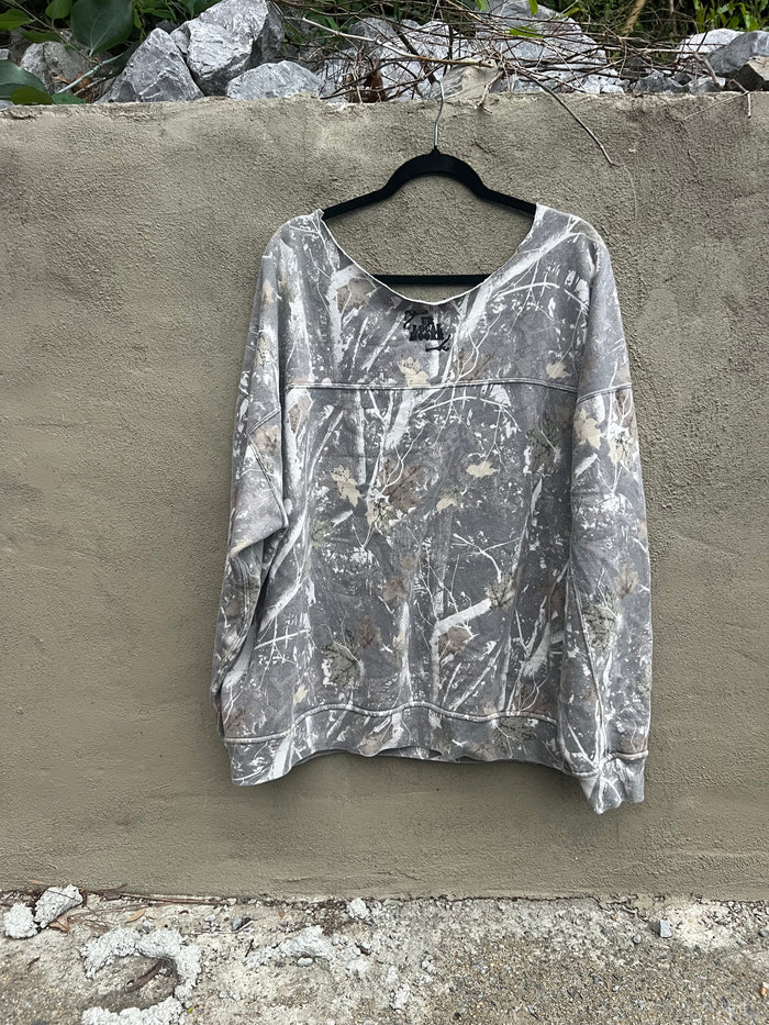Go See Ethel Cain or the Devil Will Get You - Camo Sweatshirt