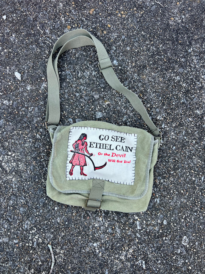 Go See Ethel Cain or the Devil Will Get You - Canvas Sachel