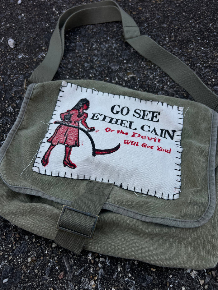 Go See Ethel Cain or the Devil Will Get You - Canvas Sachel