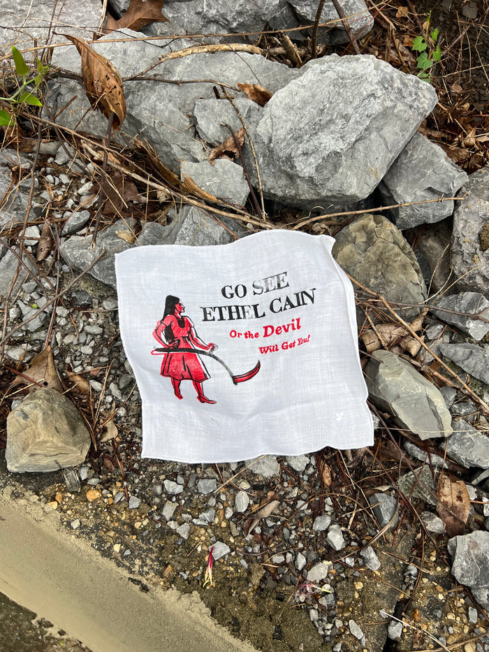 Go See Ethel Cain or the Devil Will Get You - Cloth Napkin 1