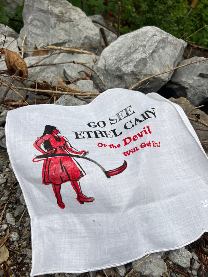 Go See Ethel Cain or the Devil Will Get You - Cloth Napkin 1