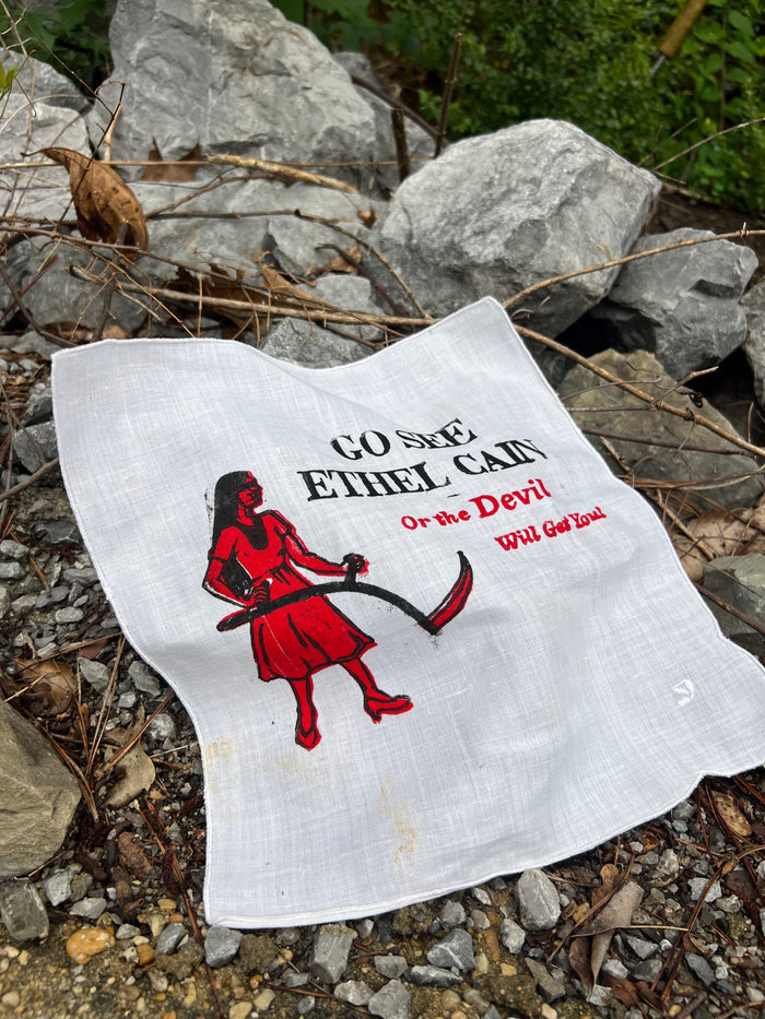 Go See Ethel Cain or the Devil Will Get You - Cloth Napkin 2