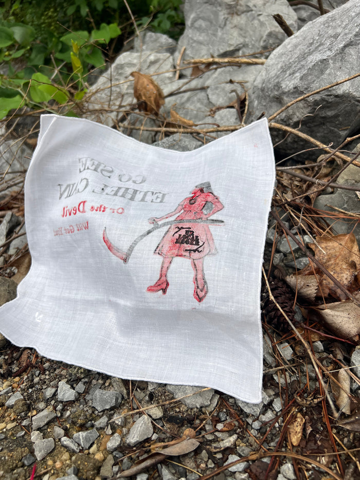 Go See Ethel Cain or the Devil Will Get You - Cloth Napkin 4