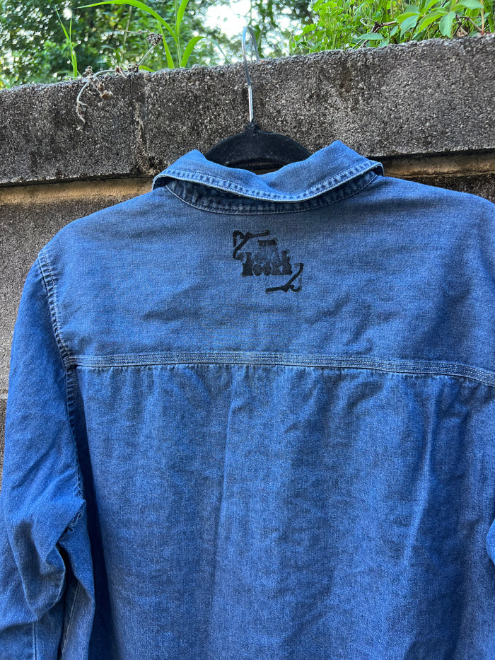 Go See Ethel Cain or the Devil Will Get You - Faded Glory Denim Shirt