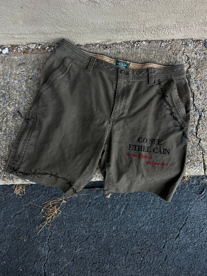 Go See Ethel Cain or the Devil Will Get You - GH Bass & Co Cargo Shorts
