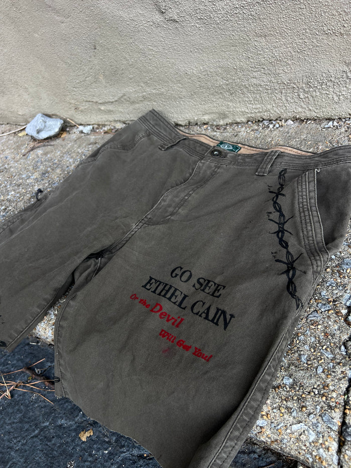 Go See Ethel Cain or the Devil Will Get You - GH Bass & Co Cargo Shorts