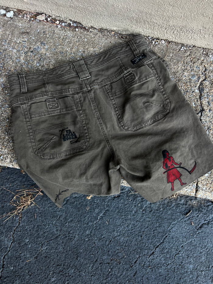 Go See Ethel Cain or the Devil Will Get You - GH Bass & Co Cargo Shorts